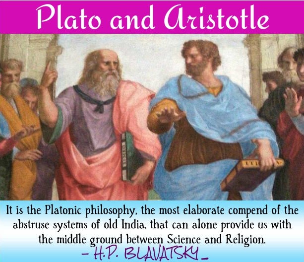 Plato and Aristotle